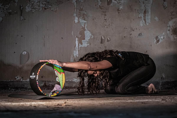 Yoga Wheel Art - Anti Slip Ø 33 cm 2/6