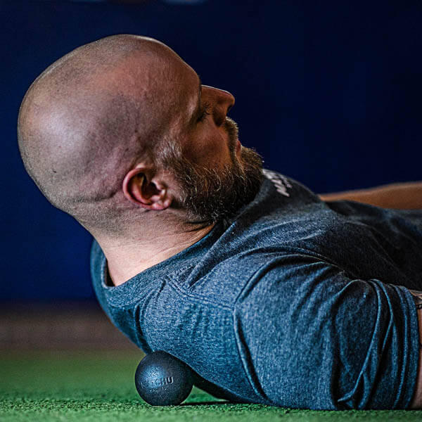 Balle de massage pour une meilleure mobilité / lacrosse ball Ø 6.5cm noir 4/5