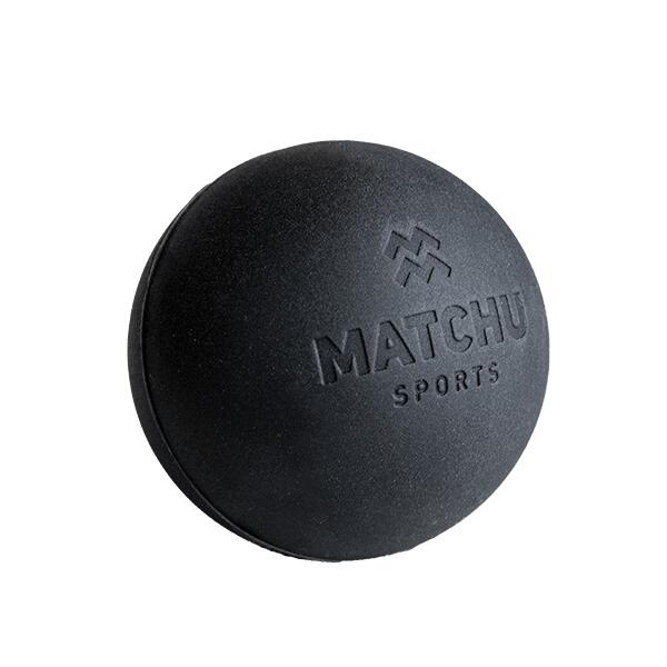 piłka do masażu / lacrosse - Ø 6,5 cm - czarna