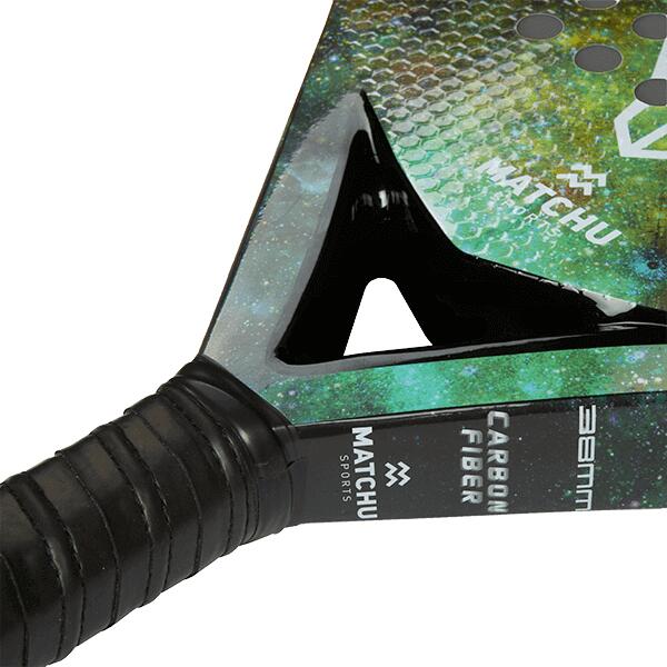 Padel racket Bear inclusief draagtas - Ronde vorm voor controle 6/7