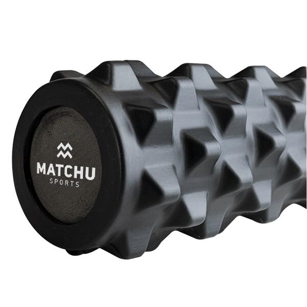 Rullo massaggiante - Foam roller Extra - Hard - 31 CM - Nero 4/4