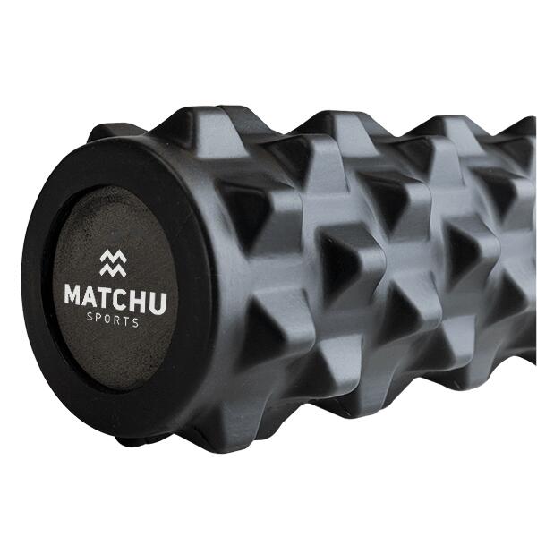 Rullo massaggiante - Foam roller Extra - Hard - 31 CM - Nero