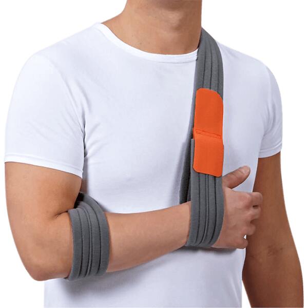 MATCHU SPORTS Reggibraccio - Braccio - Spalla - Regolabile - Grigio