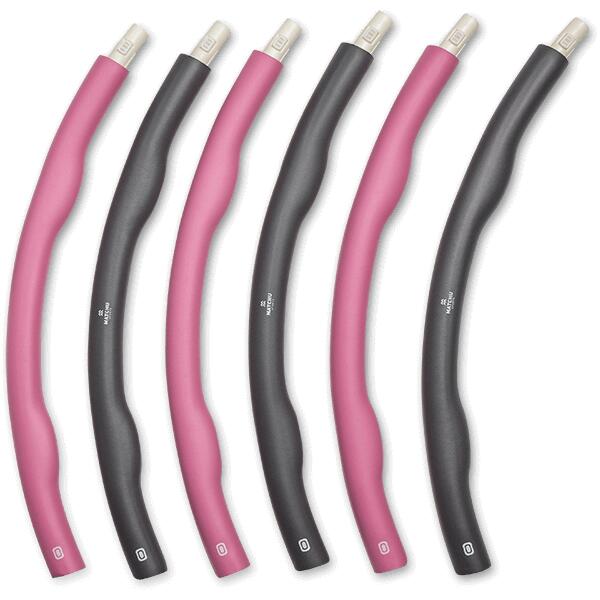 Hula hoop de fitness - Rosa/Cinzento - 1,5kg