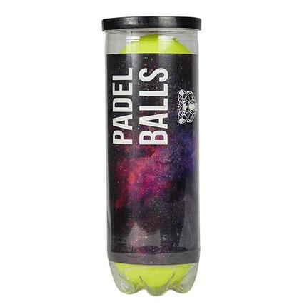 Balles de padel - Tube de 3 balles de padel pressurisées - Matchu