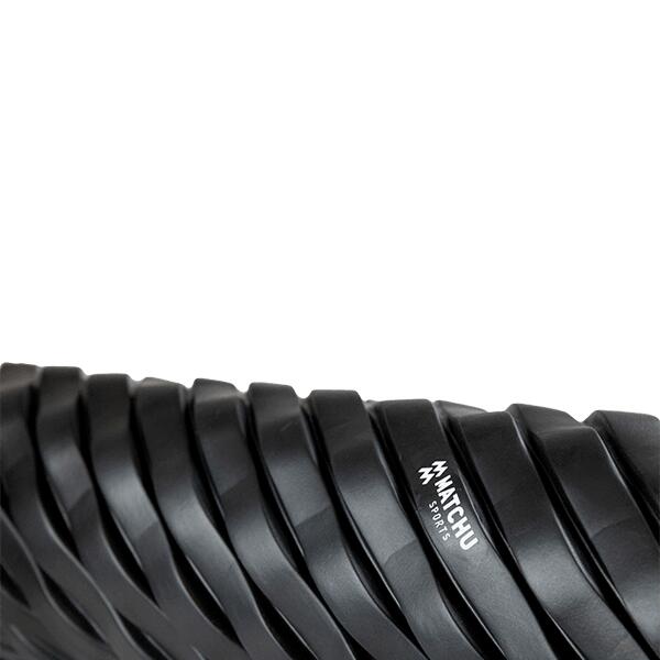 Rullo massaggiante - Foam roller Heavy duty - Hard - 46 CM - Nero