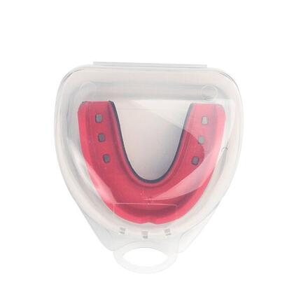 Sport Zahnschutz - Mundschutz - Schwarz / Rot