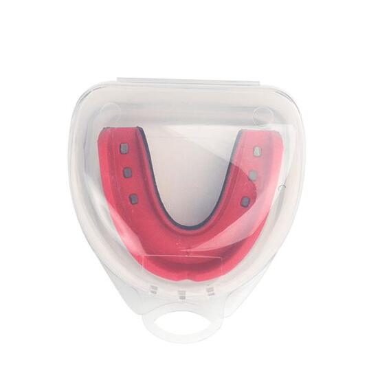 Sport Zahnschutz - Mundschutz - Schwarz / Rot