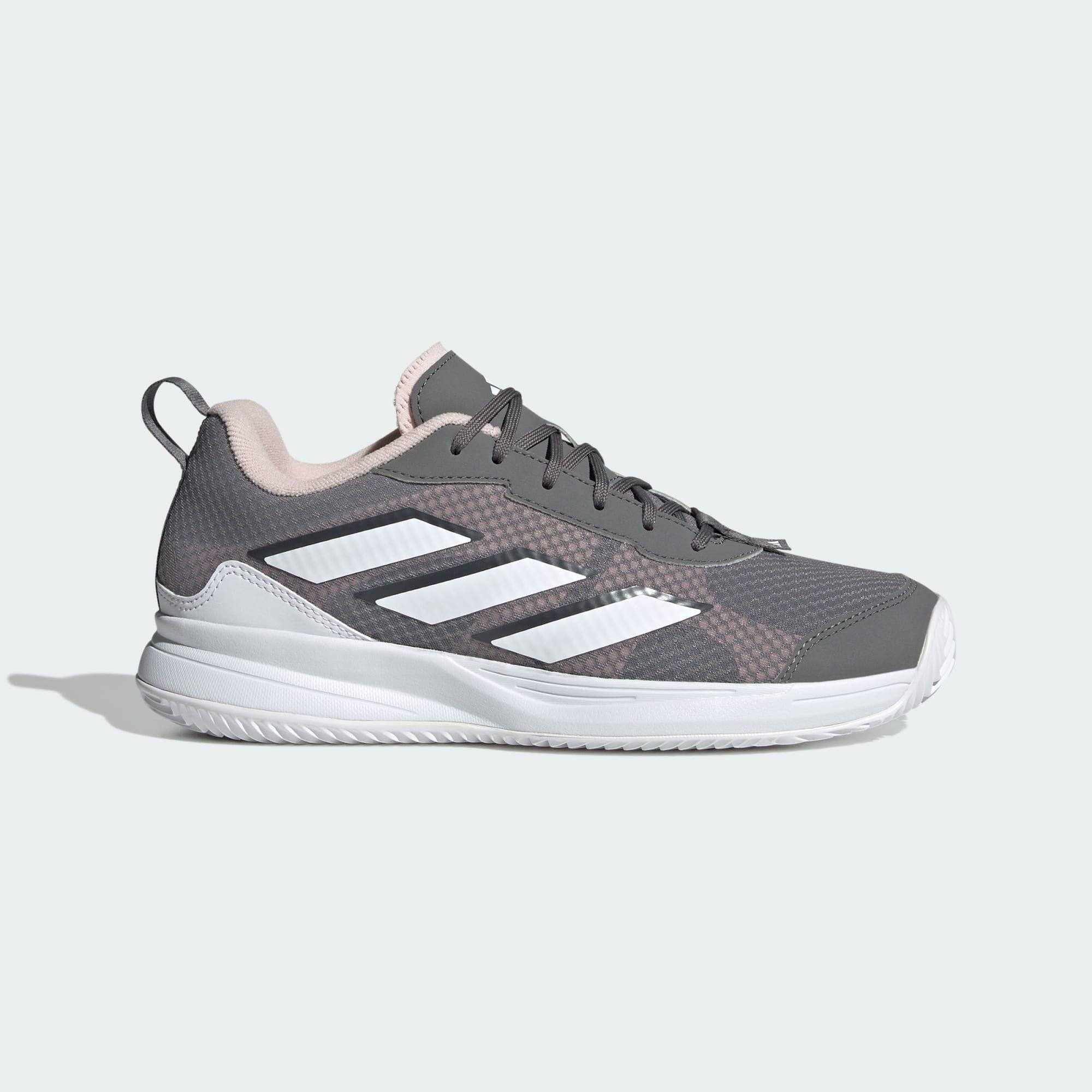 adidas Zapatillas de tenis y pádel de mujer AVAFLASH CLAY Gris / Rosa — foto 2