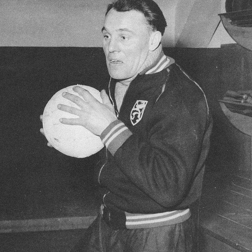 Koszulka retro piłkarska dla dorosłych - Belgia 1960 - Czarna