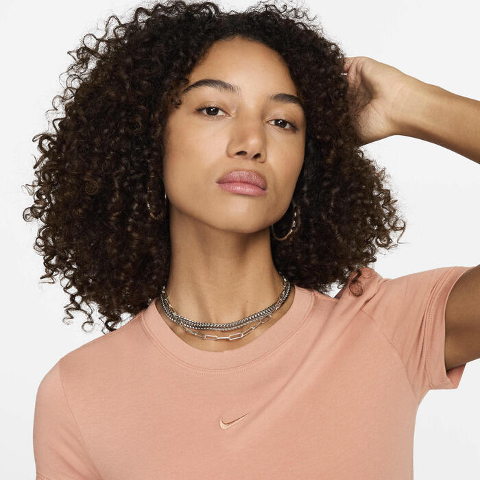 T-shirt Nike W Sportswear Chill Knit, Rose, Femmes