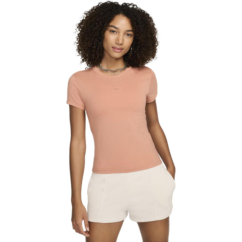 T-shirt Nike W Sportswear Chill Knit, Rose, Femmes