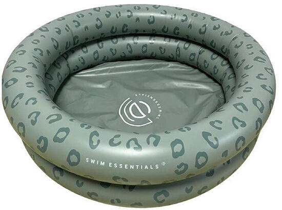 Swim Essentials Swimming Pool 60 cm Grün Leopard 60 x 15 cm