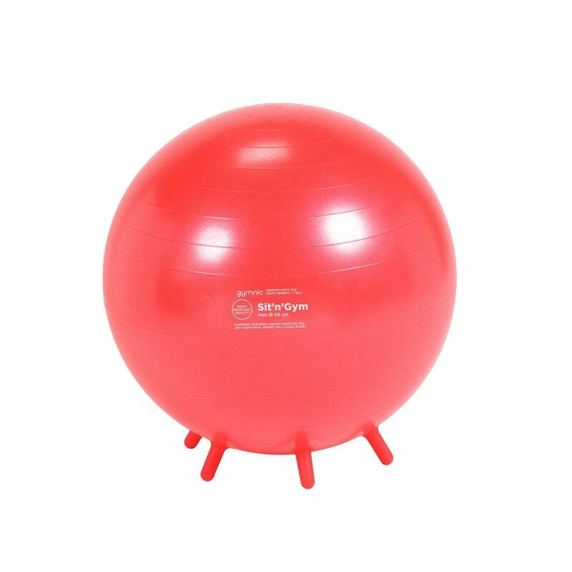 Gymnic Ballon de fitness « Sit 'n' Gym », ø 65 cm, bleu