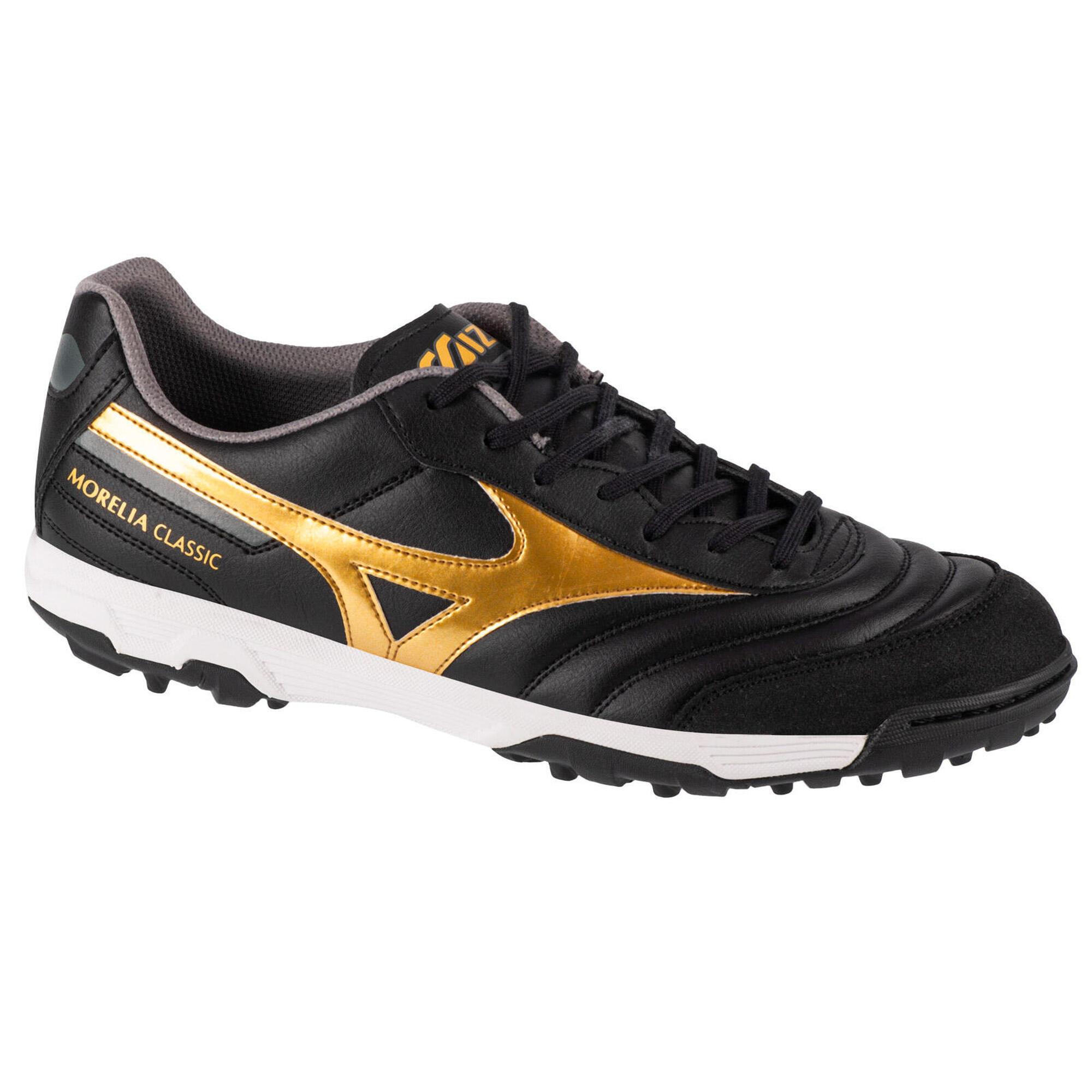 Mizuno - Chaussures De Football Pour Hommes Morelia Sala Classic Tf - Chaussures De Football - Jaune|noir - 44,5 - Decathlon