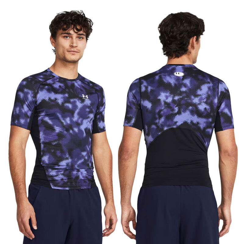 Koszulka fitness męska Under Armour Printed szybkoschnąca