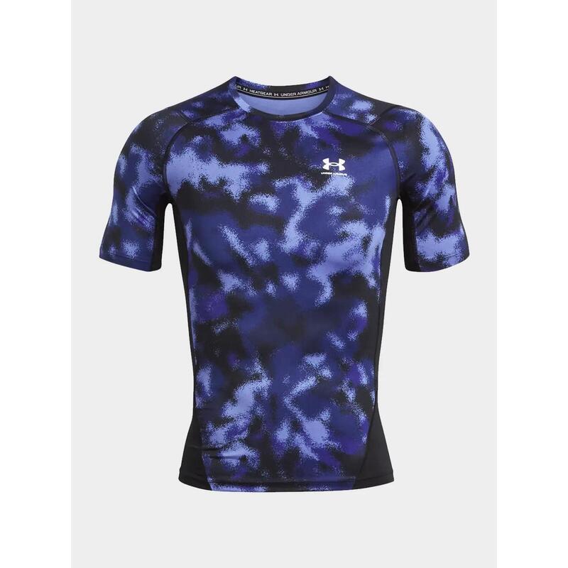 T-shirt da allenamento Under Armour HG Armour stampata da uomo