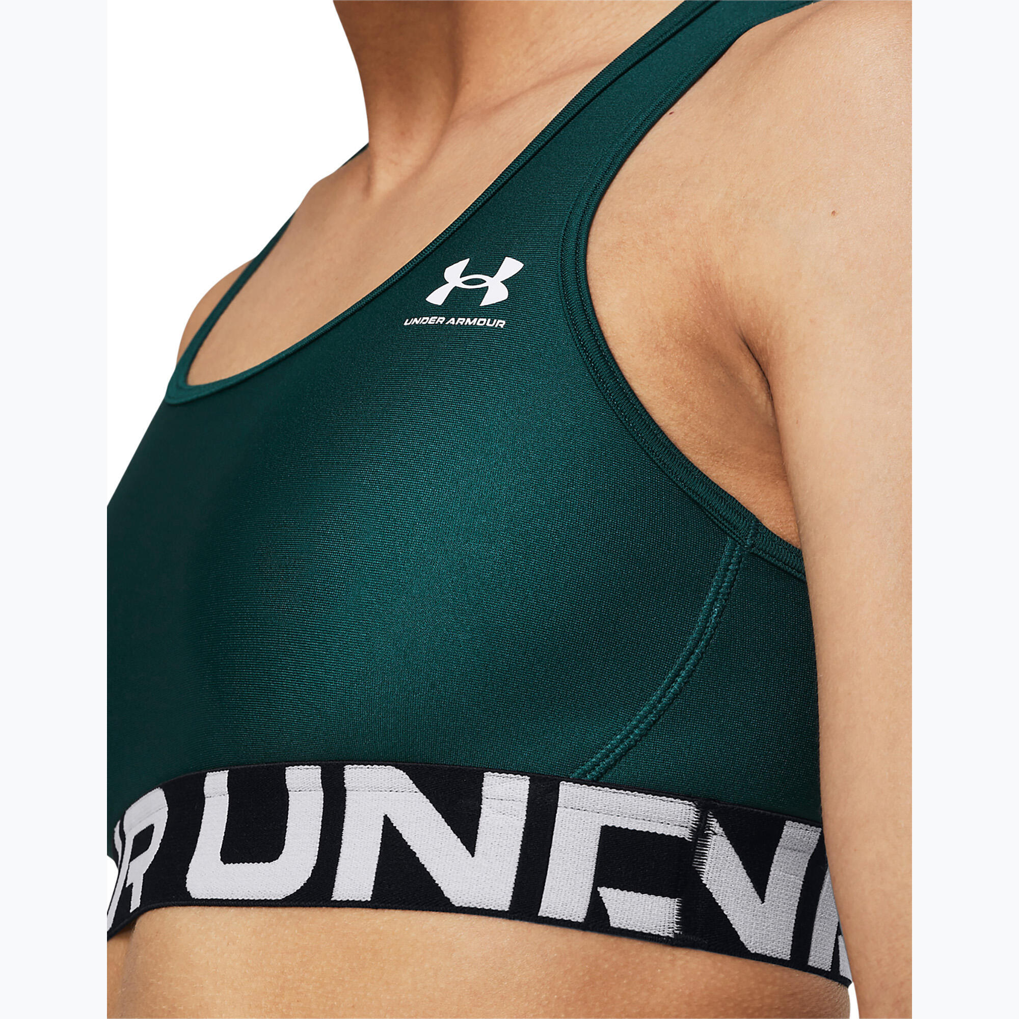 Biustonosz fitness Under Armour HG Authentics Mid Branded 3/4