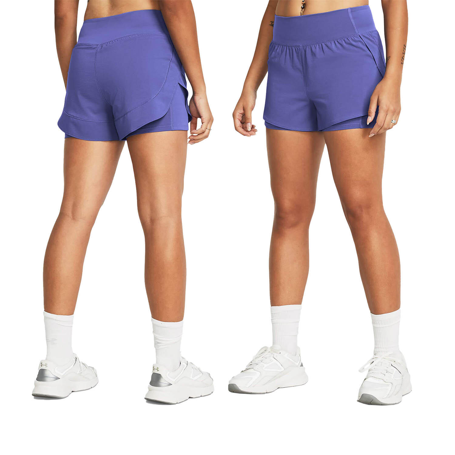 Under Armour Flex Woven 2in1 damestrainingsshort 2/6