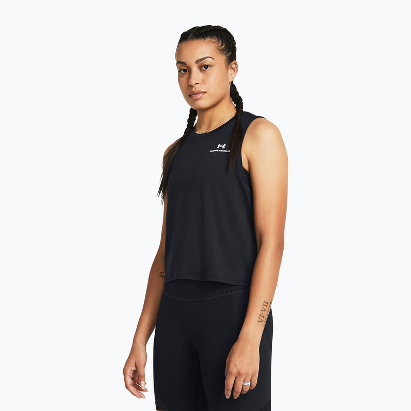 Haut d'entraînement femme Rush Energy Crop Tank Under Armour