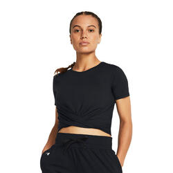 Camiseta de entrenamiento Under Armour Motion Crossover Crop mujer