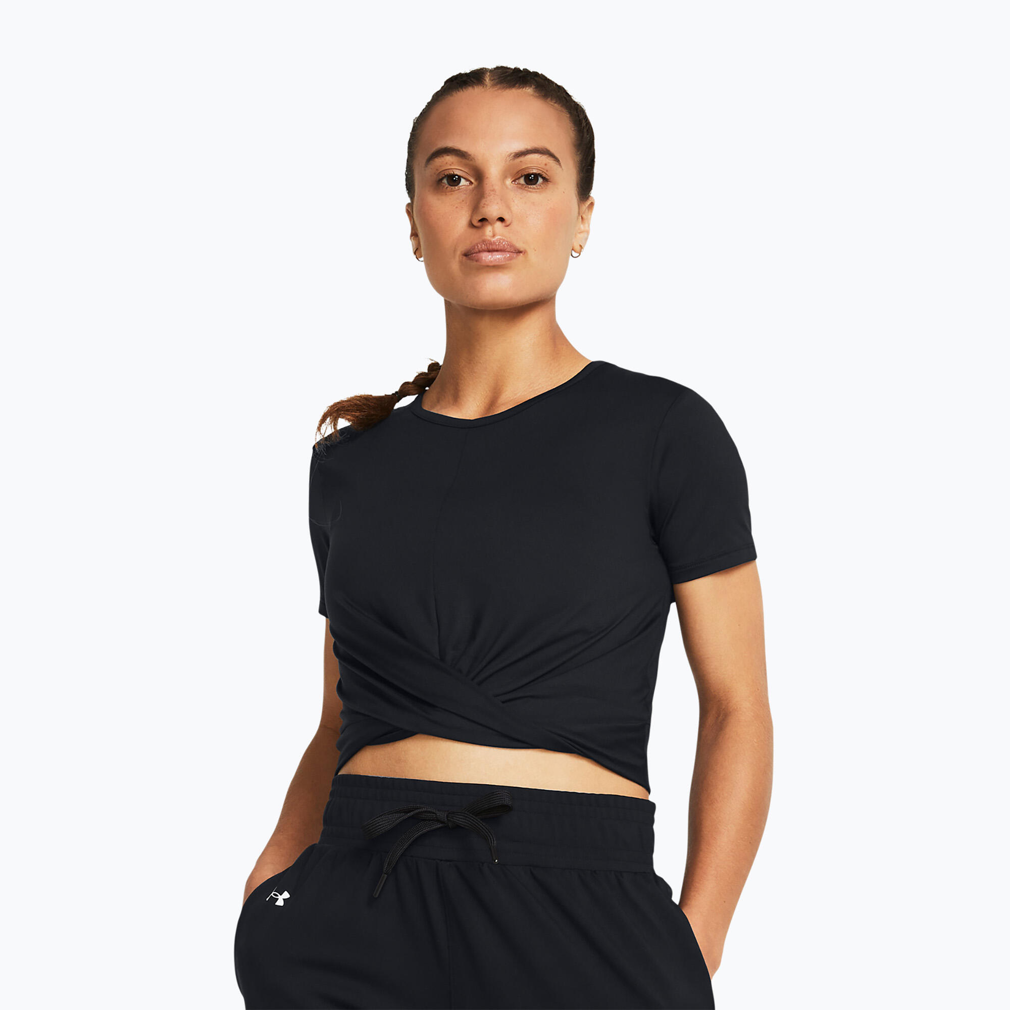Maglia da allenamento Under Armour Motion Crossover Crop da donna 3/3