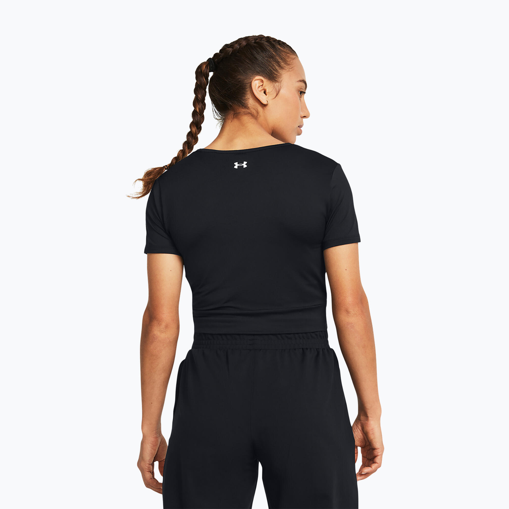 Maglia da allenamento Under Armour Motion Crossover Crop da donna 2/3