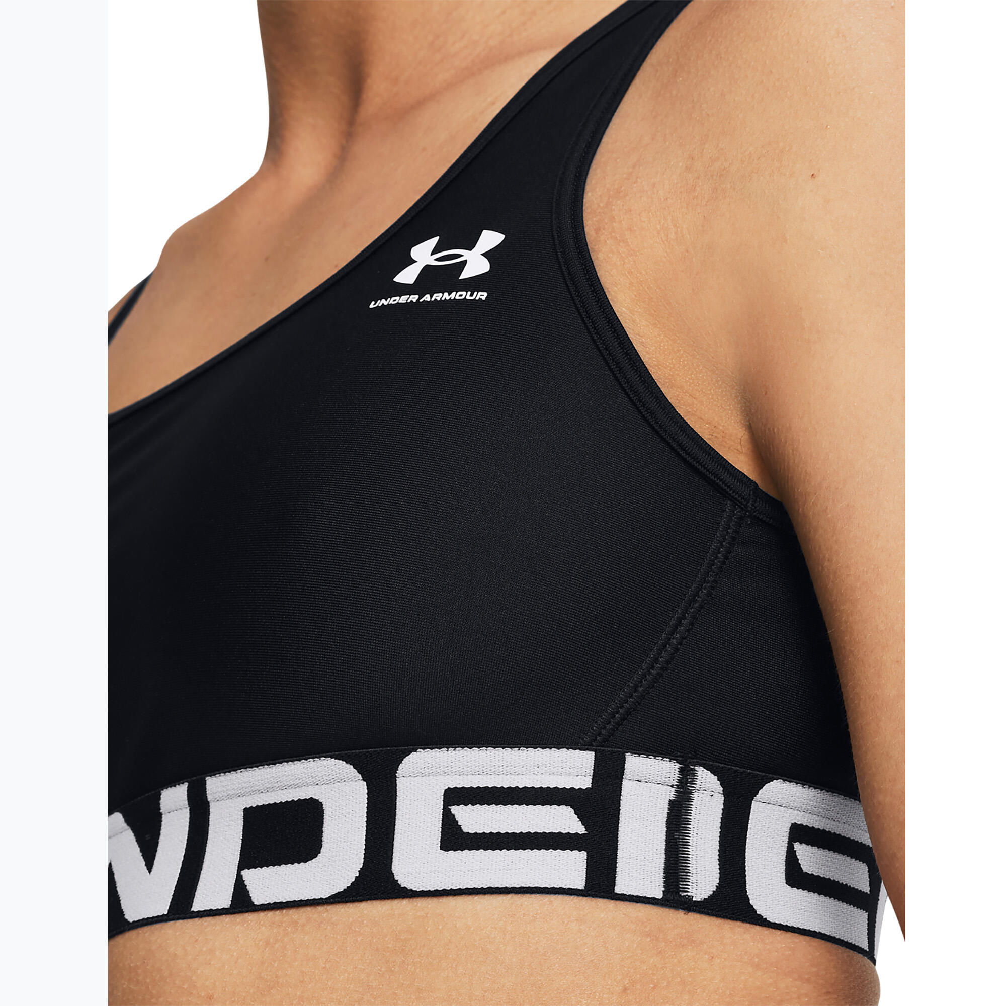 Under Armour HeatGear Armour Mid Black Vrouwenbeha 3/7
