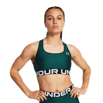 Reggiseno fitness con marchio Mid Under Armour HG Authentics