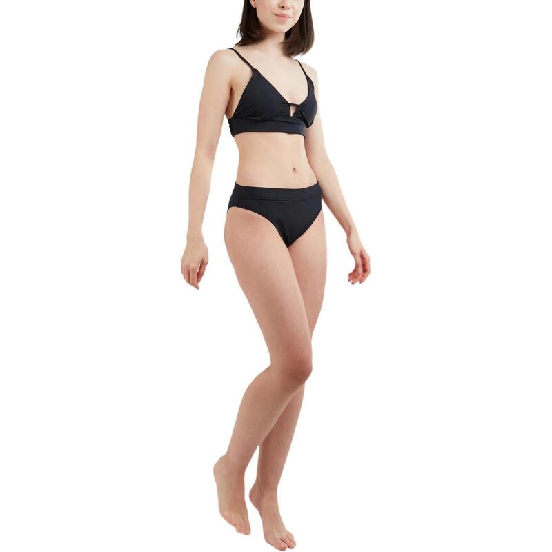 Sahara V-neck Cami Top női bikini felső - fekete