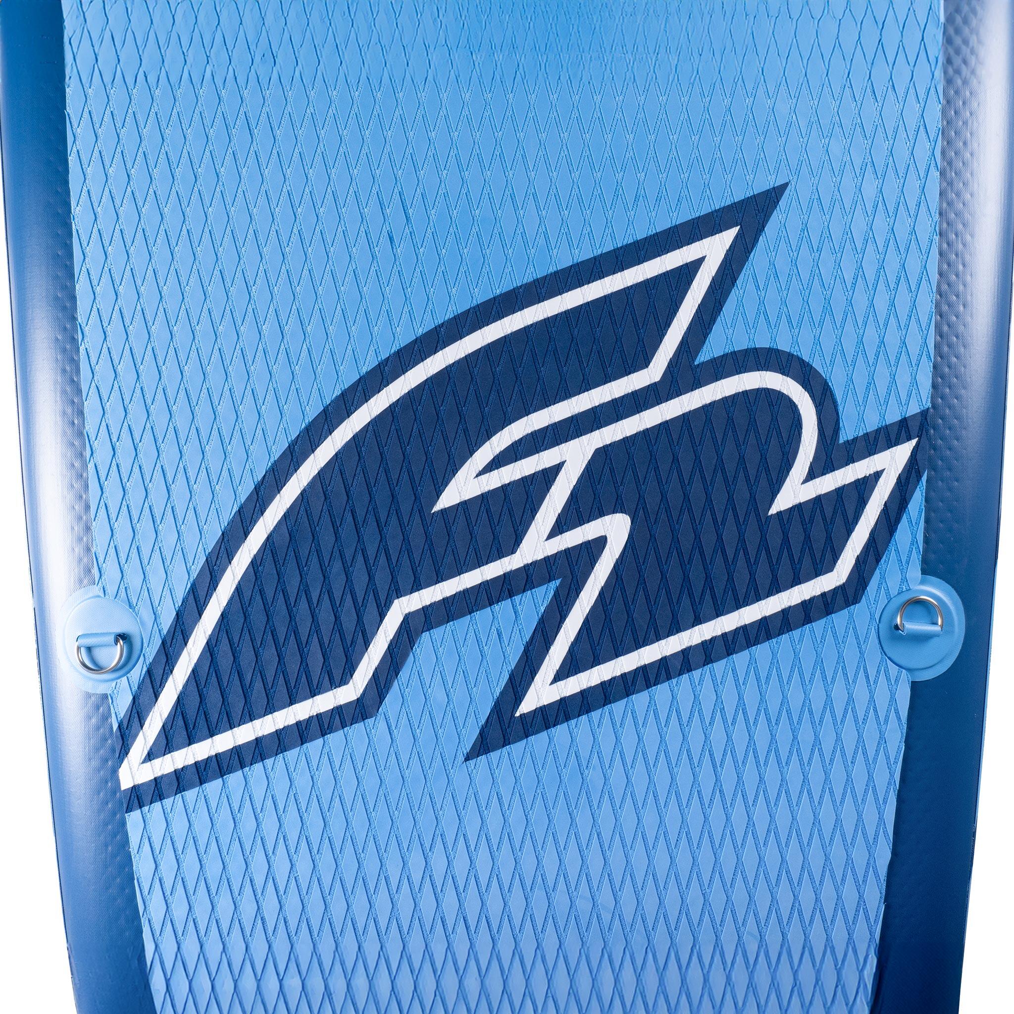 SUP F2 opblaasbaar board Axxis 11'6” marineblauw Combo peddel 2in1 zitting 4/7