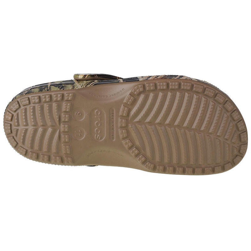 Papuci de tip crocs universali 12132260 pentru întregul an maro bărbătești