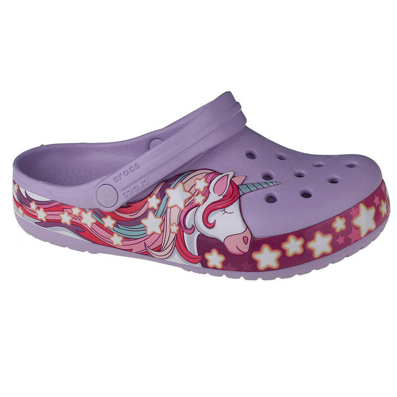 Chaussons pour filles Fun Lab Unicorn Band Clog