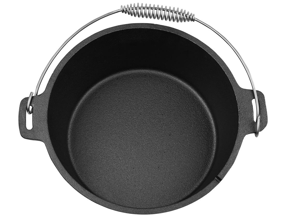 Dutch Oven Flame Master 7,1 L - Gusseisen Topf - Grillen, Camping, Zelten 5/7