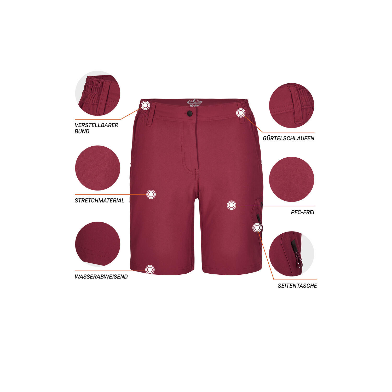 Damen Bermudas KOS 248 WMN BRMDS 6/7
