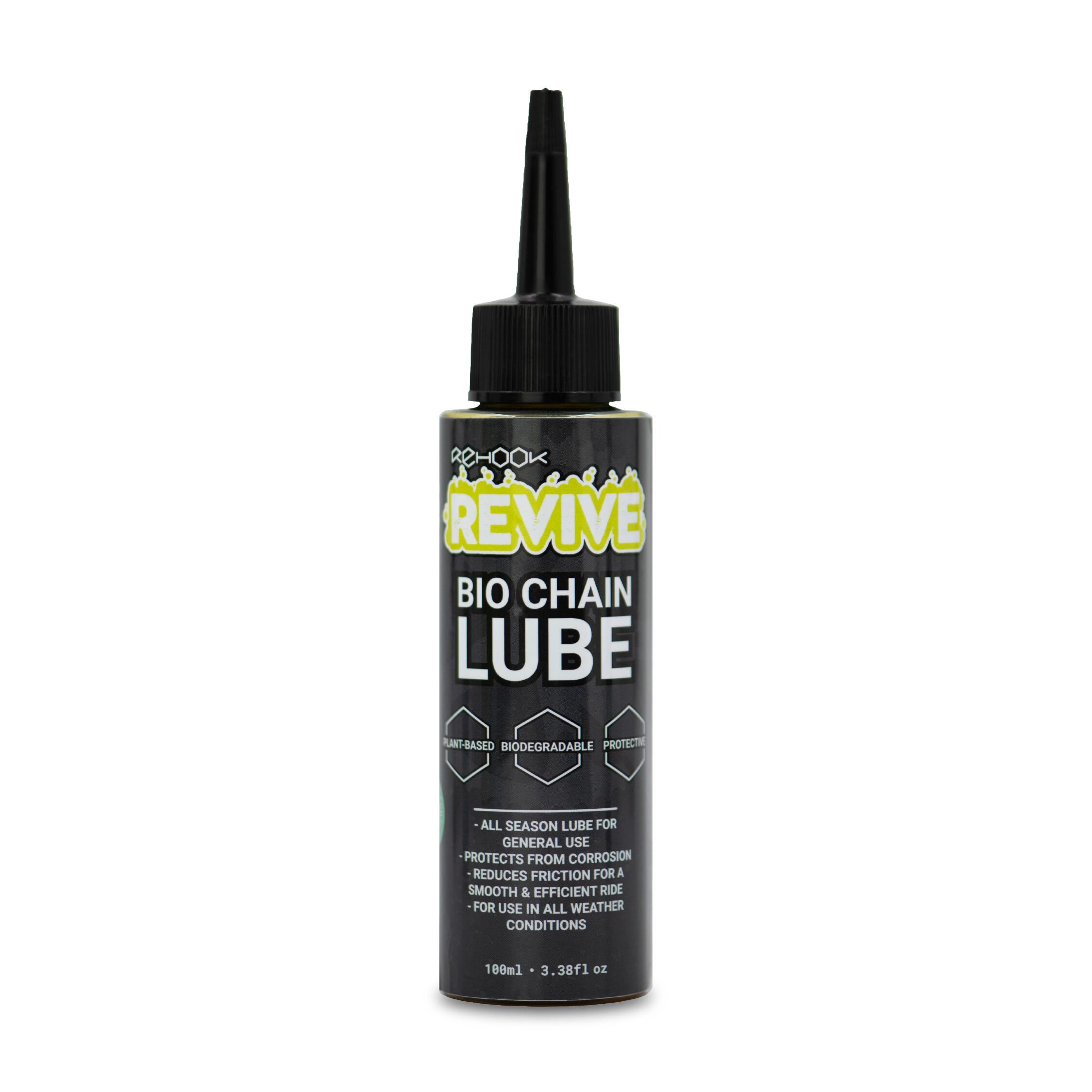 REHOOK Revive Bio Chain Lube - Protective Bicycle Drivetrain Lubricant Oil