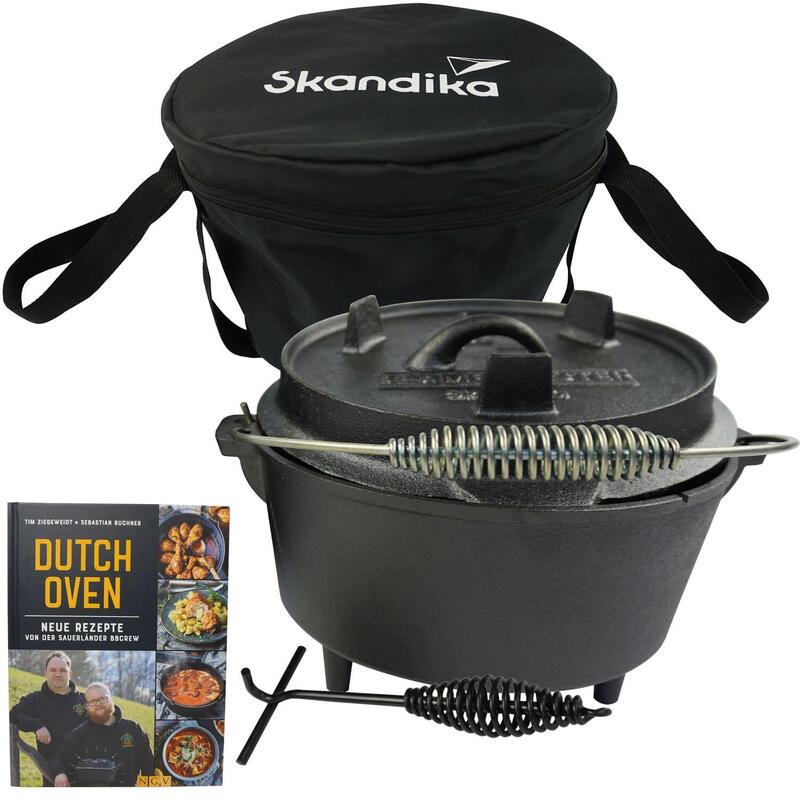 Dutch Oven Flame Master 7,1 L - Marmite en fonte - barbecue, camping