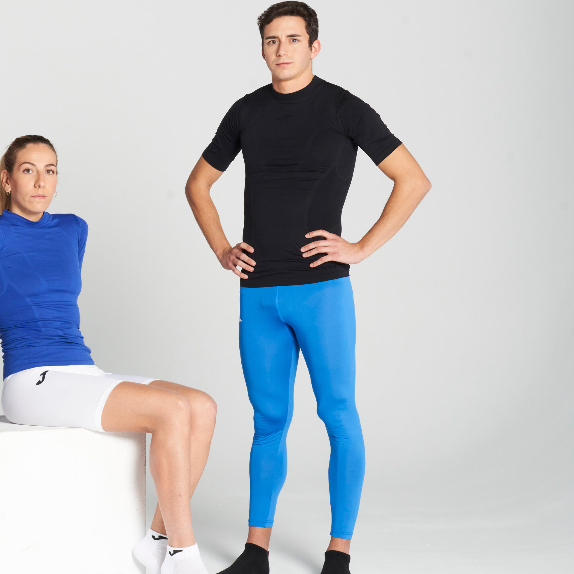 Legging Long Yoga Enfants Joma Brama Academy Bleu Roi 3/5