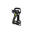 Polisport Porte-bidon Side Cage, noir/vert citron