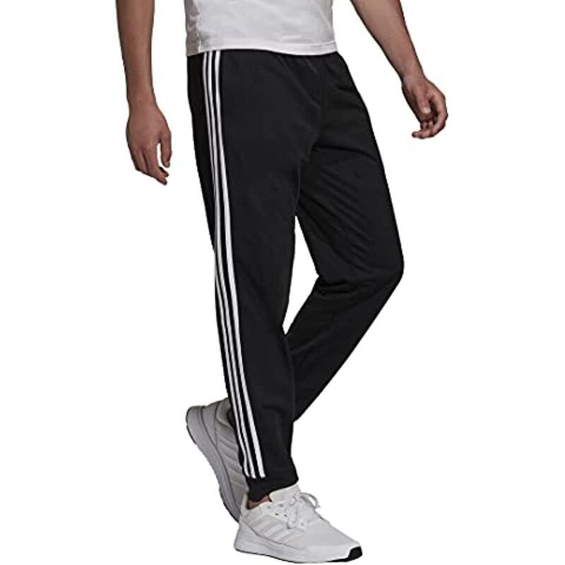 Pantaloni barbati adidas Essentials Warm-Up Tapered, Negru