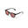 Zonnebrillen voor mannen en vrouwen gepolariseerd zwarte ruby -  WALL RAW