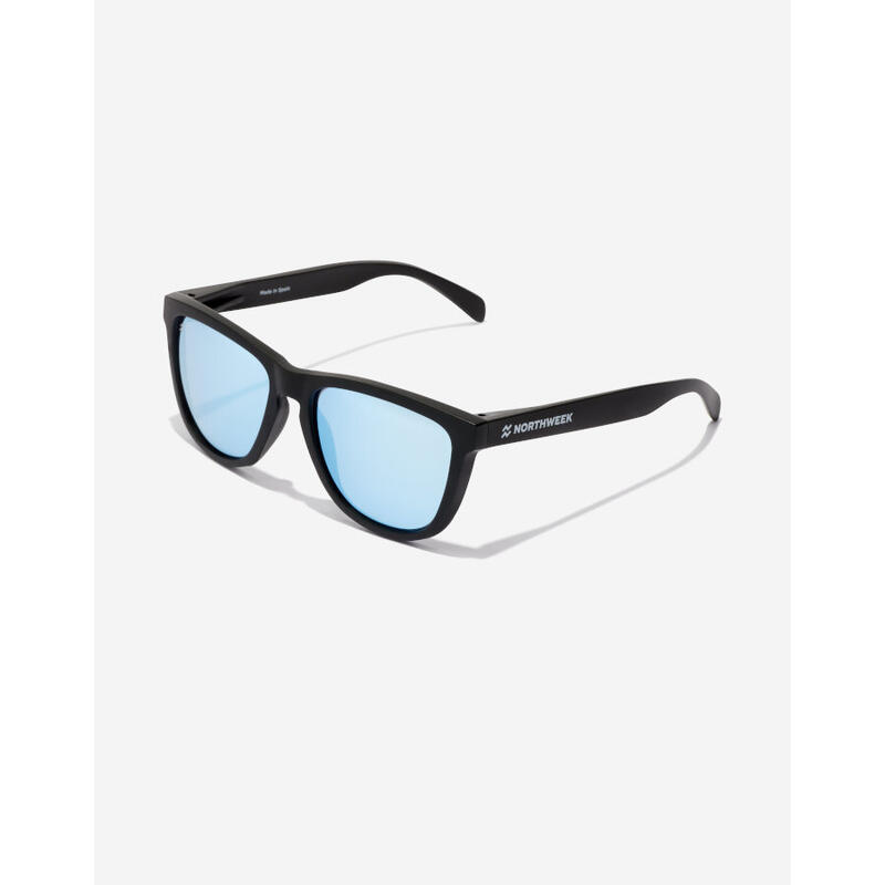 NORTHWEEK - Lunettes de soleil pour Homme et Femme - REGULAR MATTE BLACK BLUE