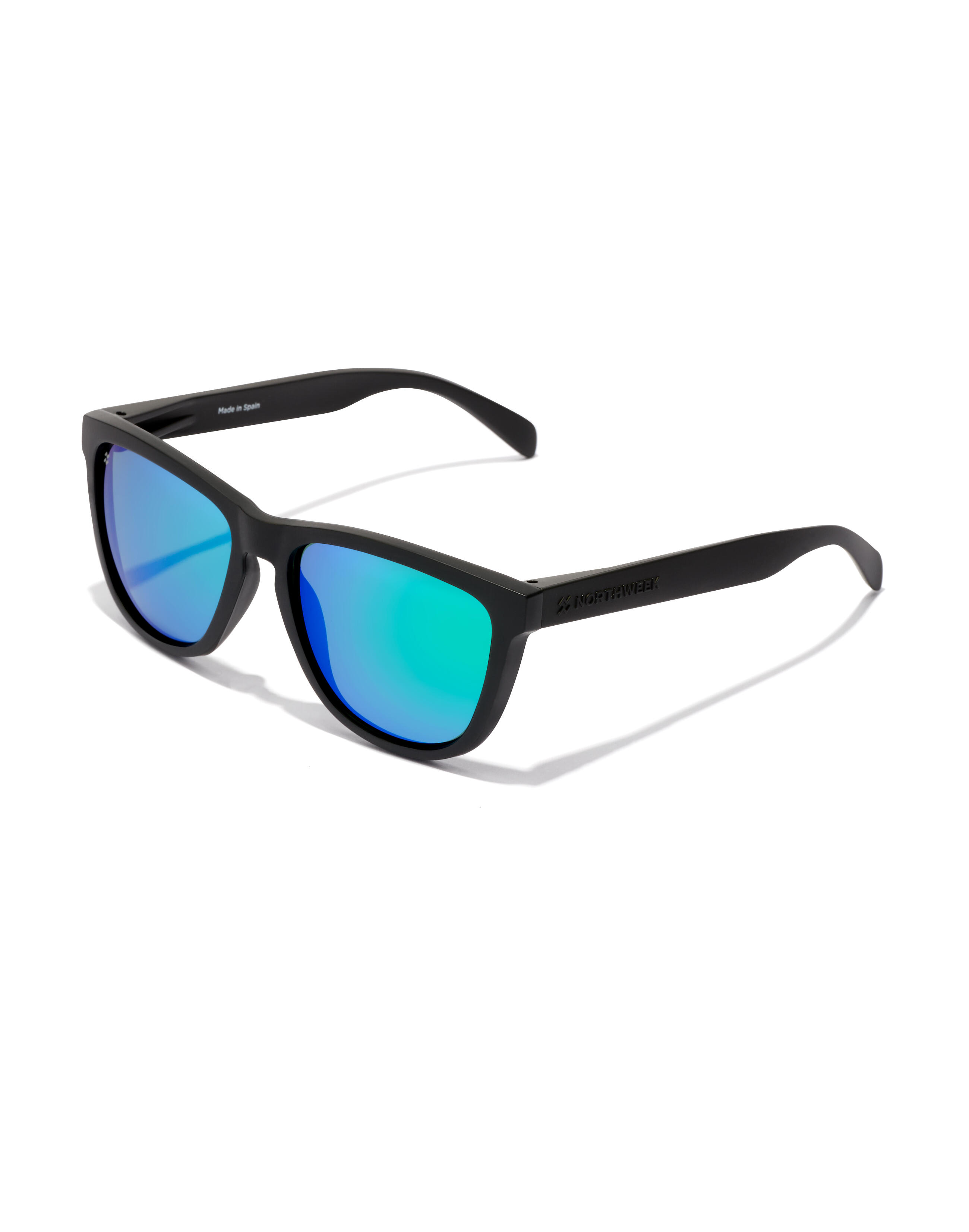 HAWKERS NORTHWEEK - Sunglasses for Men and Women BLACK EMERALD - REGULAR RAW