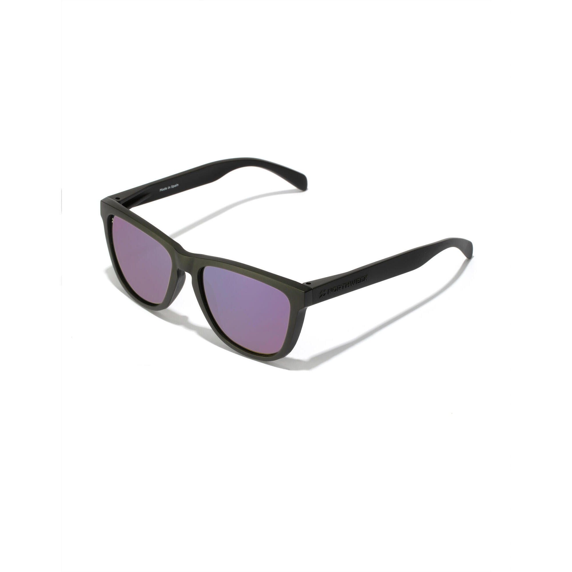 Northweek - Northweek - Lunettes De Soleil Pour Homme Et Femme Joker Noir -  Regular Raw - Lunettes De Soleil - Noir|violet - Taille Unique - Decathlon