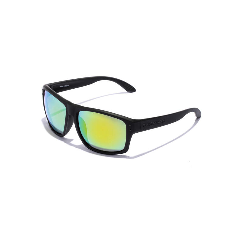 Lunettes de soleil pour les hommes et les femmes polarisé noir -  BOLD RAW