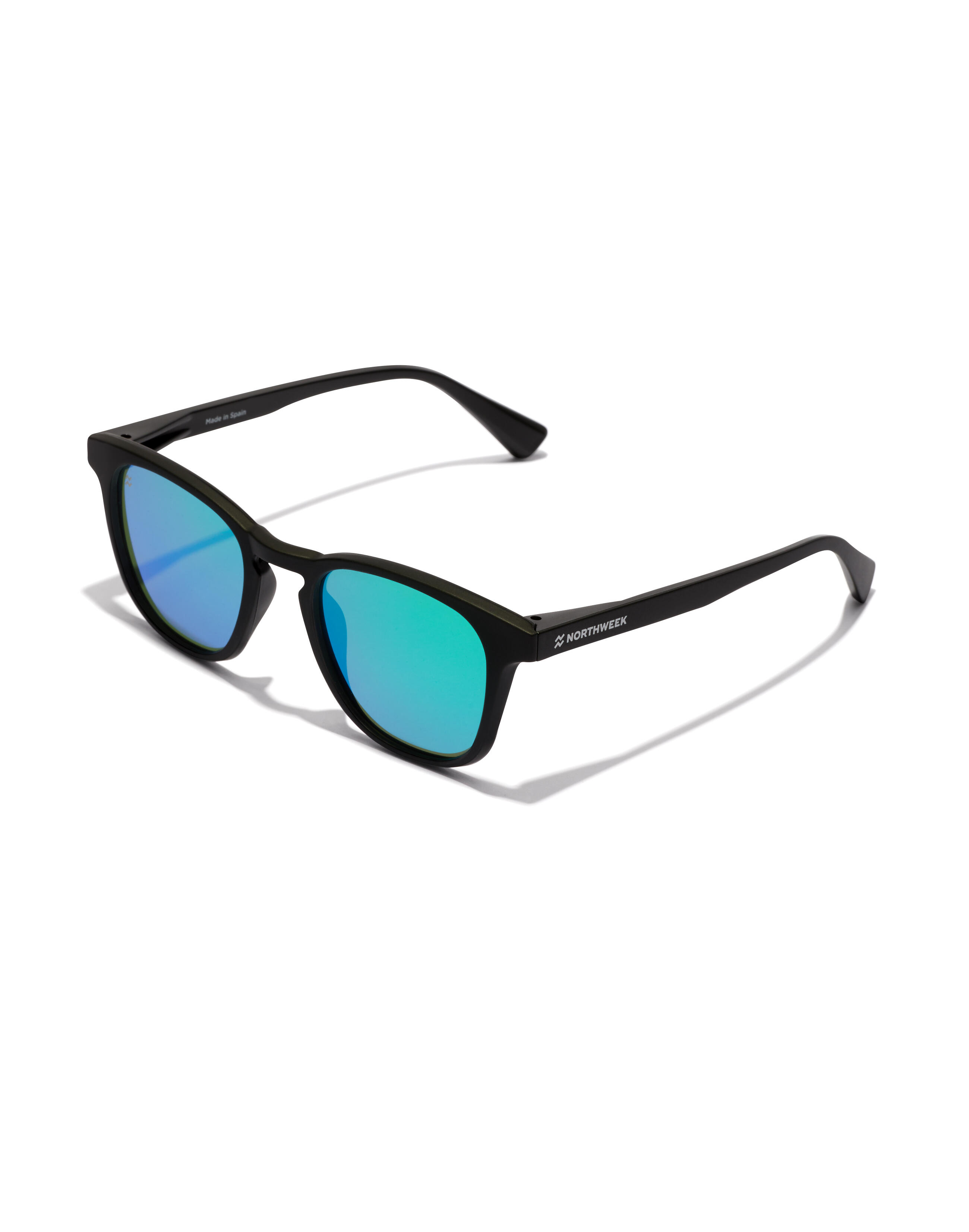 NORTHWEEK NORTHWEEK - Sunglasses for Men and Women POLARIZED BLACK EMERALD - WALL RAW