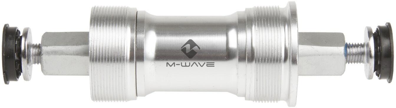 M-Wave boîtier de pédalier JIS 122,5 x 27,5 mm argent 2/3