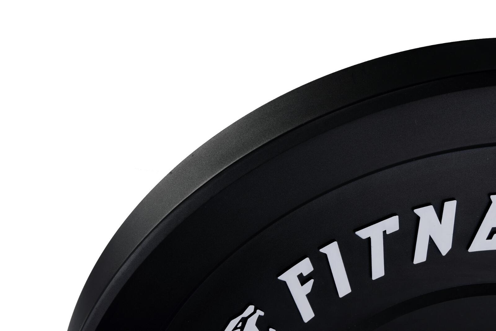 Bumperplaat 15 kg Fitness Tech Zwart – Per Stuk 3/4