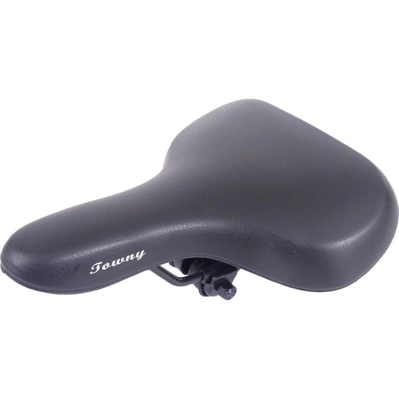 Fietszadel Towny - Zwart - Memoryfoam