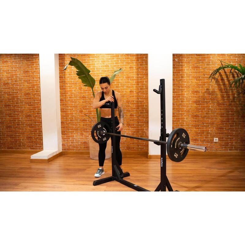 Home Gym Banco Pesas Gimnasio Soporte Para Barra De Pesas Rack